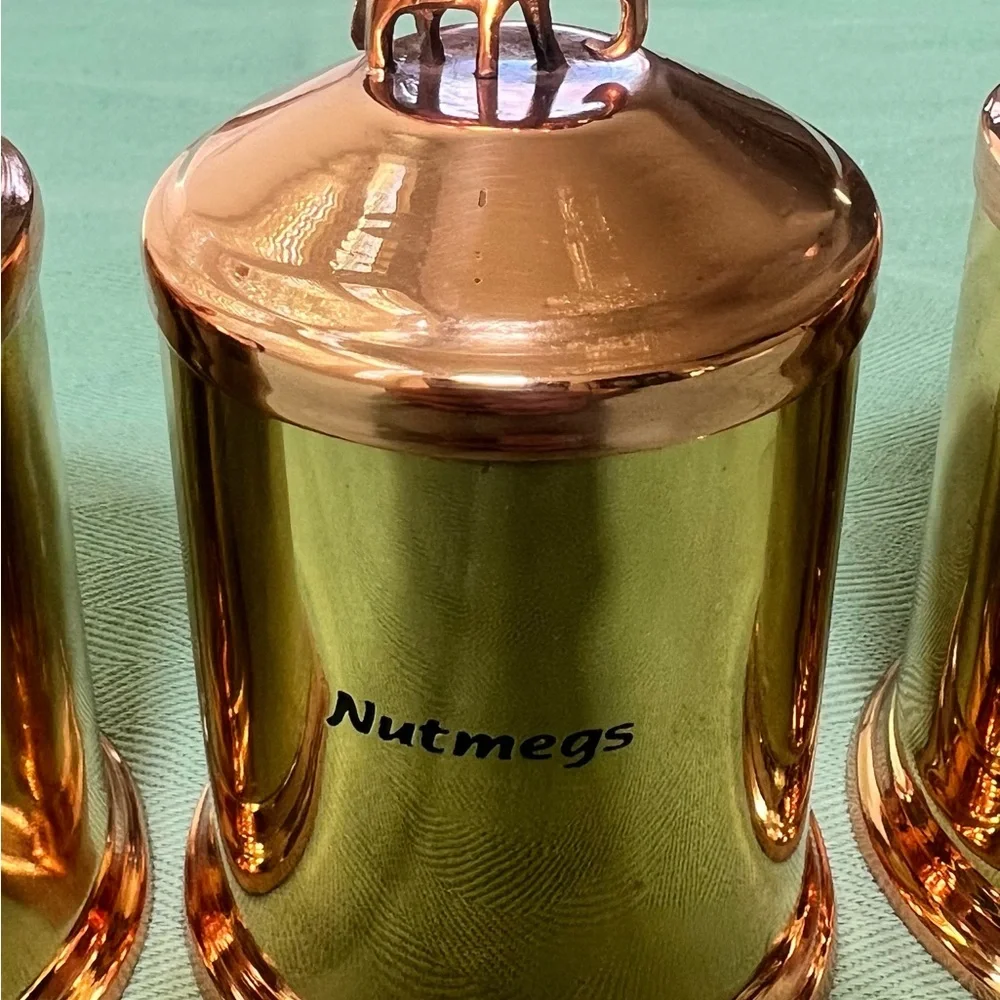 Set of four spice jars - Picture 4 of 8